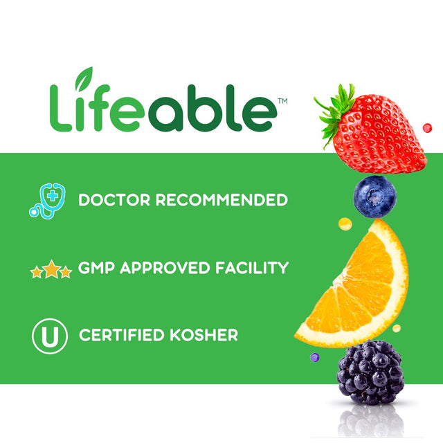 Lifeable Probiotics for Women - 10 Billion CFU - 90 Gummies