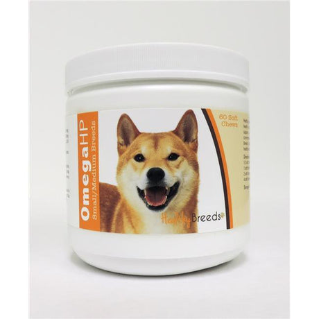 Healthy Breeds Shiba Inu Omega HP Fatty Acid Skin and Coat Support Soft Chews