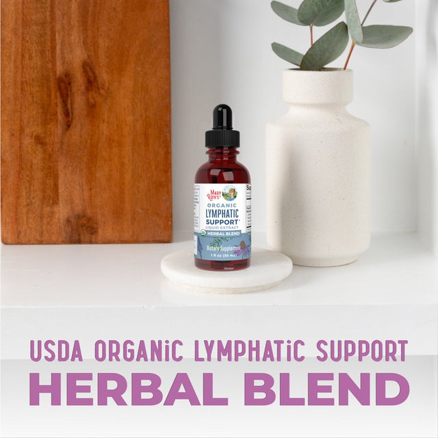 Maryruth'S | USDA Organic Lymphatic Support Liquid Herbal Supplement | Optimum Fluid Levels & Immune Function | Vegan, Non-Gmo | 1 Fl Oz / 30Ml | Eldberberry