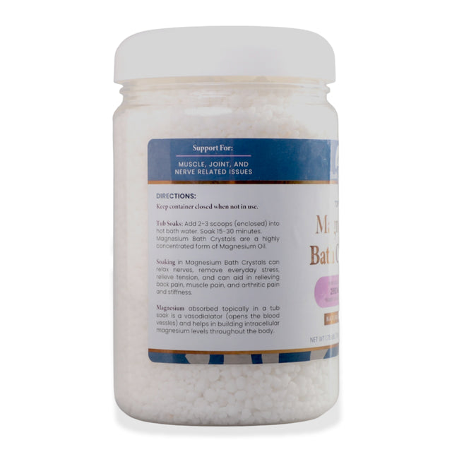 Health and Wisdom - Magnesium Bath Crystals - 1.75 Lbs. (795 Grams)