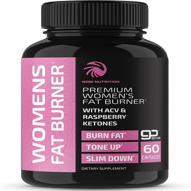 Fat Burners for Women , Weight Loss Pills for Women Belly Fat , Raspberry Ketones , Appetite Suppressant & Metabolism Booster , Bloating Relief Supplement , Diet Pills for Fast Result 60 Count BHB Raspberry Ketones 60Ct