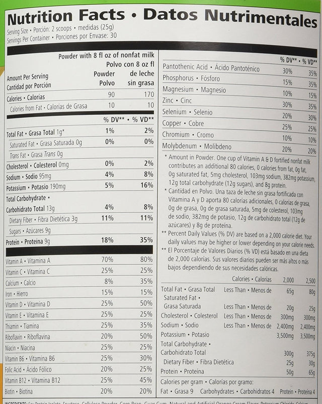 Herbalife Formula 1 Nutritional Shake Mix 500Gms (Orange Cream)