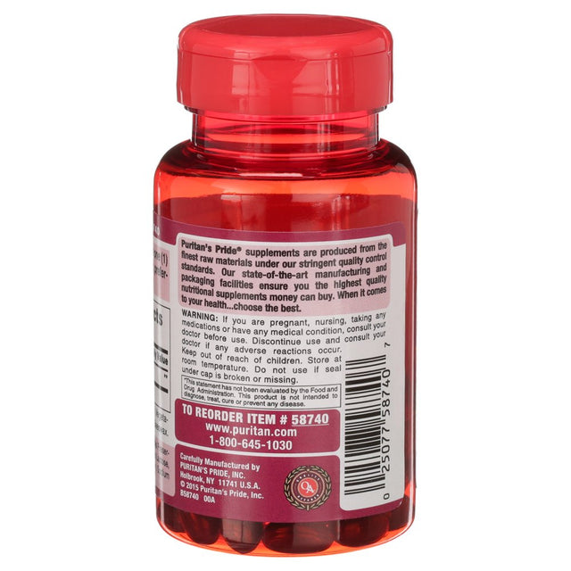 Puritans Pride Lycopene 20 Mg Softgels, 60 Count