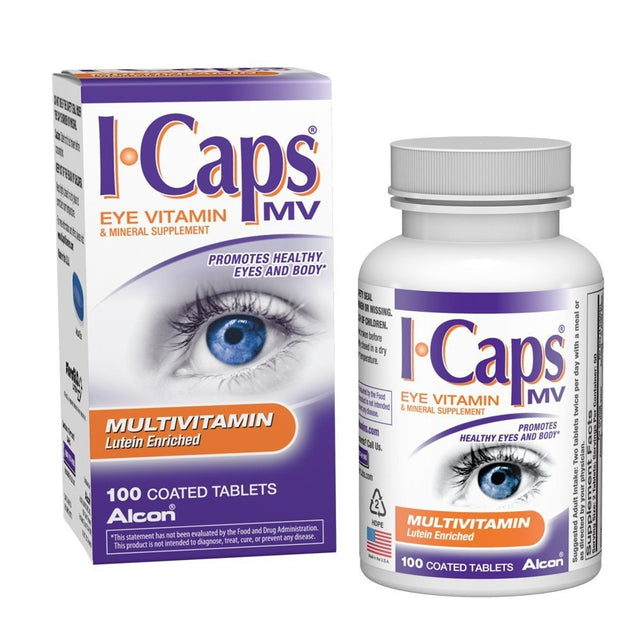 ICAPS MV Tablets 100 Ea (Pack of 4)