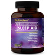 Bioemblem Sleep Aid - Adults, Melatonin, Valerian Root, Suntheanine - 60 Capsules