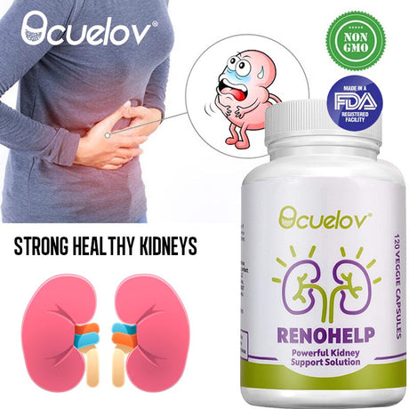 Supports Kidney Health All Natural Kidney Support Supplement to Improve Overall Kidney Function, Creatinine Levels, and Glomerular Filtration