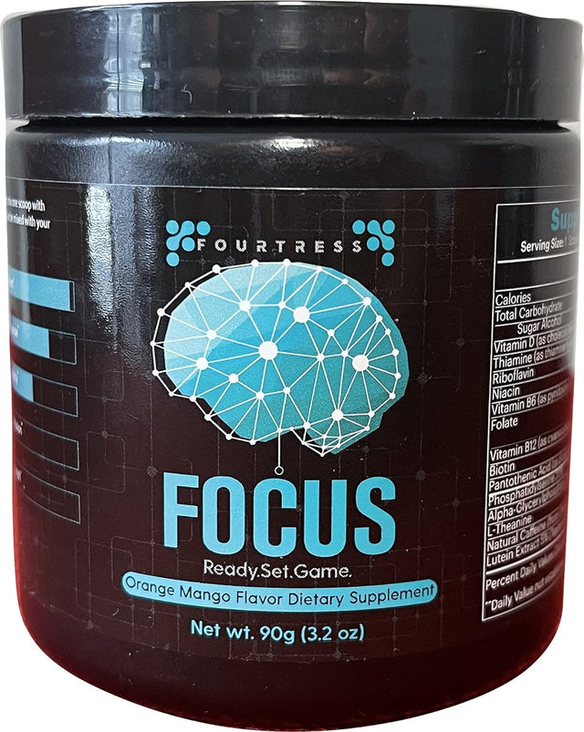 Focus Brain and Eye Supplement (Orange Mango, 30 Serving), 42