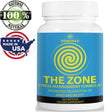 The Zone – Stress and anti Anxiety Relief Supplements | Natural Happy Pills That Helps Depression, Anxiety, Stress, Worrying & Mental Clarity, Mood Boost for Women & Men | 60 Capsules by Somarax