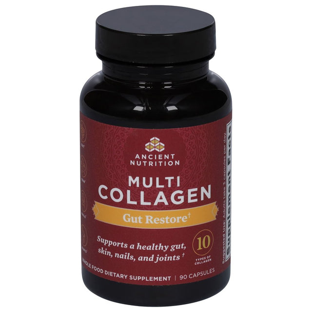 Ancient Nutrition Multi Collagen Gut Restore 90 Caps