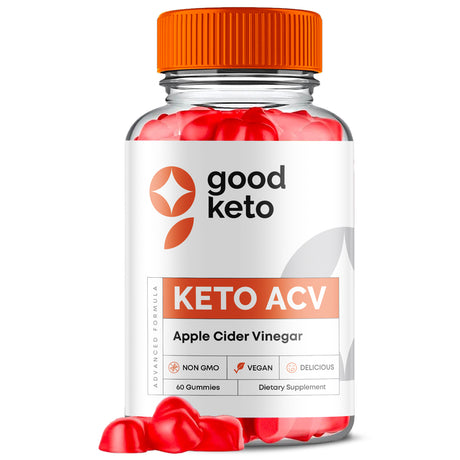 (1 Pack) Good Keto ACV Gummies - Supplement for Weight Loss - Energy & Focus Boosting Dietary Supplements for Weight Management & Metabolism - Fat Burn - 60 Gummies