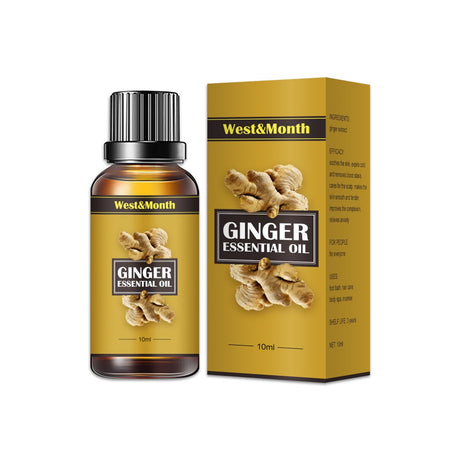 Ginger Body Shaping Essential Oil Massage Firming Belly Thigh Muscles Moisturizing Skin Body Beauty Essential Oil