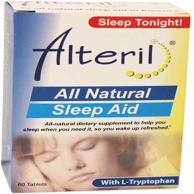 Alteril All Natural Sleep Aid 60 Tablets (Pack of 2)