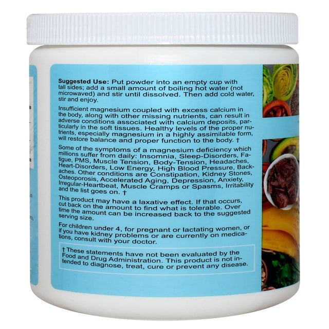 Magnesium Supreme, Orginal (Plain) 12Oz anti Stress, Leg Cramp/Muscle Relaxation Sleep Spport Made in the USA Peter Gillham'S Life Essentials