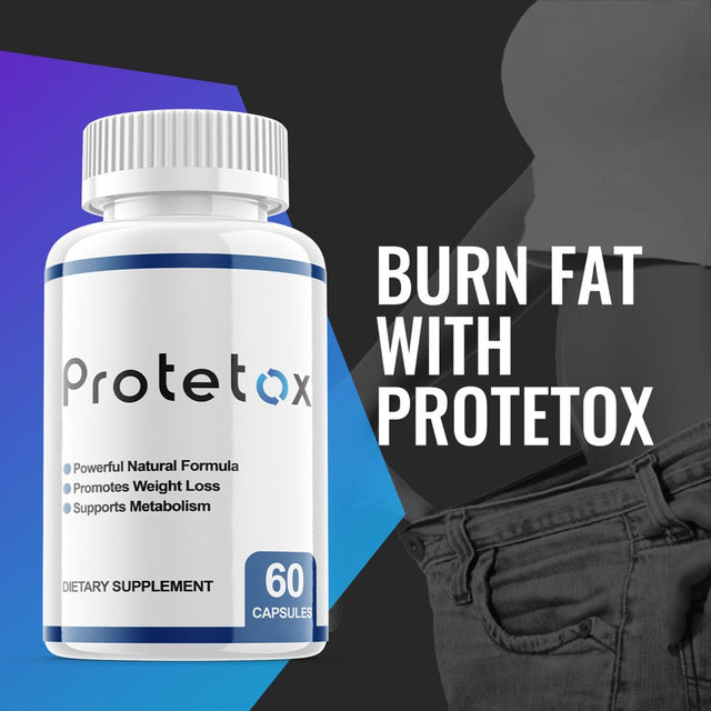 (2 Pack) Protetox - Keto Weight Loss Formula - Energy & Focus Boosting Dietary Supplements for Weight Management & Metabolism - Advanced Fat Burn Raspberry Ketones Pills - 120 Capsules