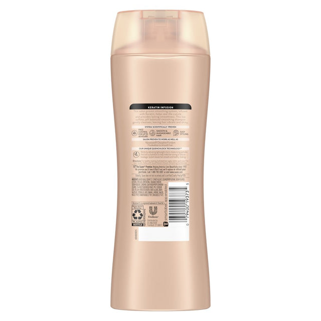 Suave Keratin Infusion Smoothing Shampoo for Frizzy Hair 12.6 Fl Oz