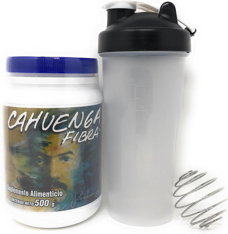 Cahuenga Fiber (Nutritional Supplement) NET WT. 17.64 OZ (1 LB 5 OZ) Includes Shaker Bottle