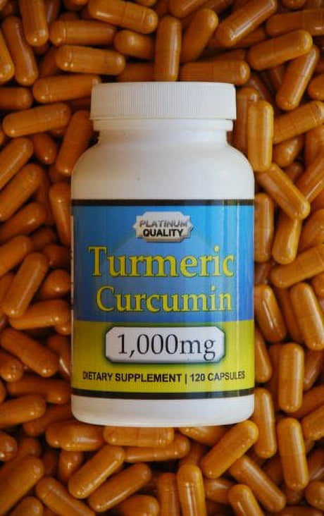 Eden Pond Turmeric Curcumin, 1000Mg in Two Daily Capsules, 120 Caps