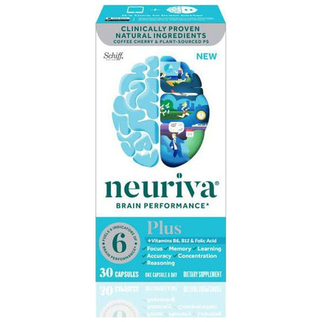 Neuriva Brain Performance plus Capsules - 30.0 Ea (Pack of 8)