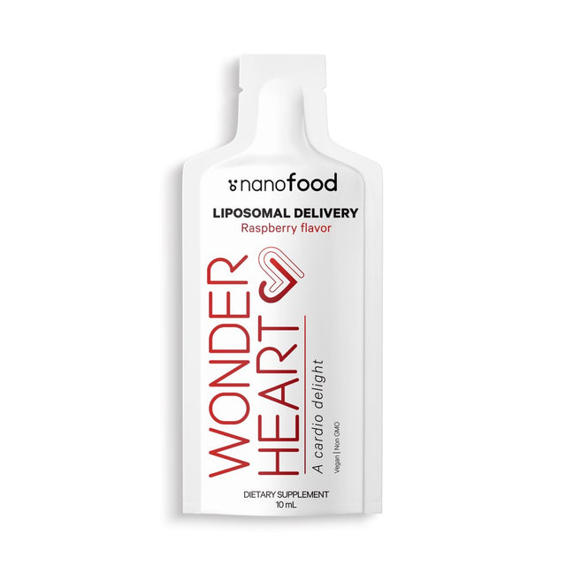 Codeage Nanofood Wonder Heart Liquid Coq10 Liposomal Ubiquinone Supplement, Phosphatidylcholine, 30 Pouches