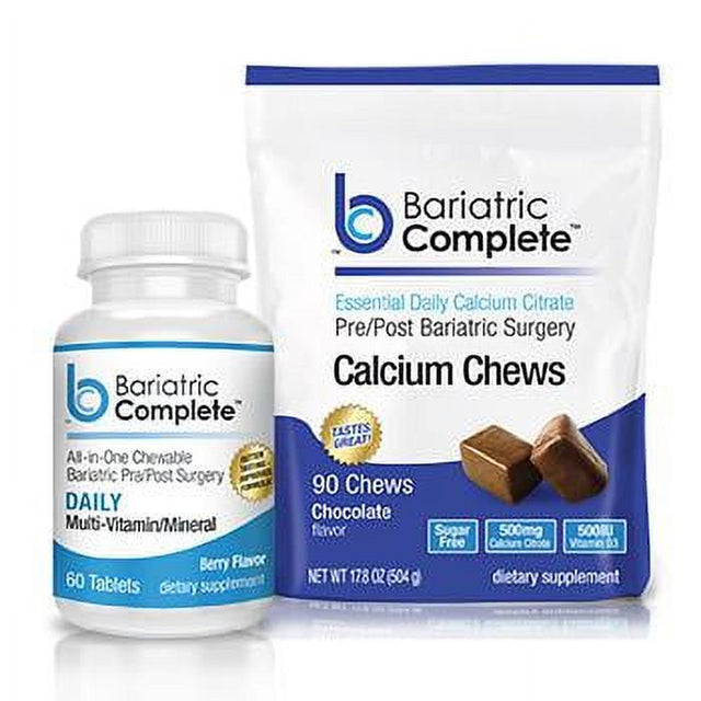 Bariatric Complete Chewy Baribundle- Vitamin and Calcium