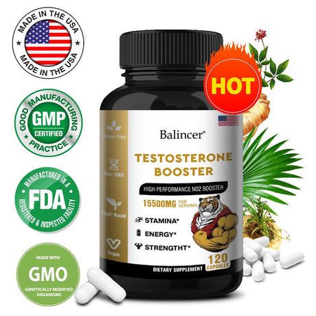 Balincer Testosterone Booster - Boost Endurance, Energy, Strength