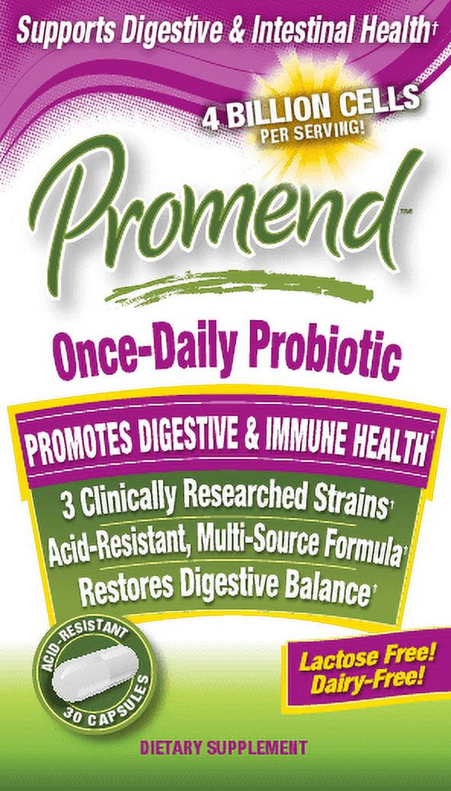 Windmill Health Products Promend Once Daily Probiotic Capsules, 4 Billion Cells, 30 Ct