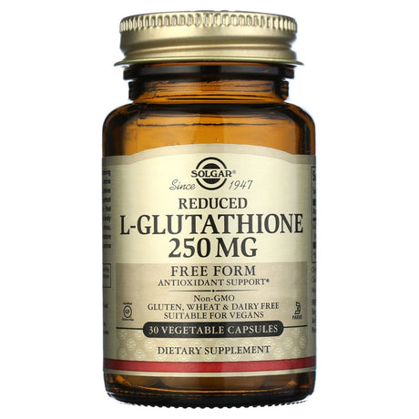 Solgar L-Glutathione 250 Mg - 30 Vegetable Capsules