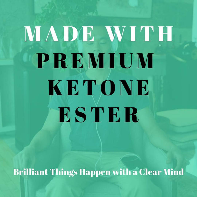 Trubrain Ketones - Ketone Ester + BHB Exogenous Ketones | Supports Energy, Focus and Ketosis | Supplement the Keto Diet | Brain Booster (Chocolate)