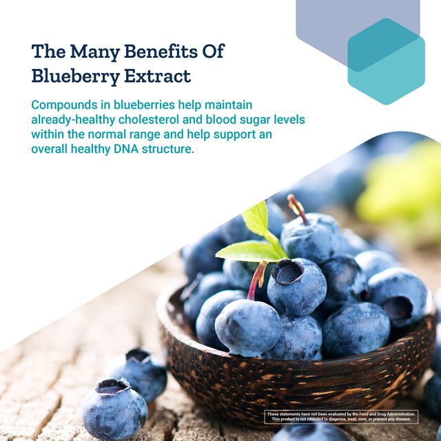 Life Extension Blueberry Extract Capsules - Whole Fruit Wild Blueberry Extract Supplement Pills- for Brain Health Support - Non-Gmo, Gluten-Free ,Vegetarian - 60 Capsules