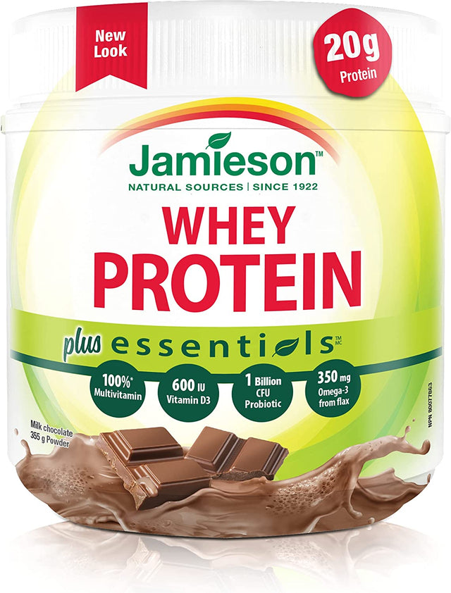 Jamieson Essentials plus Protein, Milk Chocolate Flavour, 325G