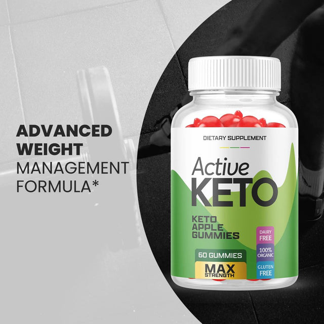 (5 Pack) Active Keto ACV Gummies - Supplement for Weight Loss - Energy & Focus Boosting Dietary Supplements for Weight Management & Metabolism - Fat Burn - 300 Gummies