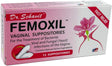 Dr. Schavit FEMOXIL Vaginal Suppositories - Natural Plant-Based Formula for the Treatment of Bacterial, Viral and Yeast Infection of the Vagina. Provides Fast Soothing Relief - Ph Balance and Health