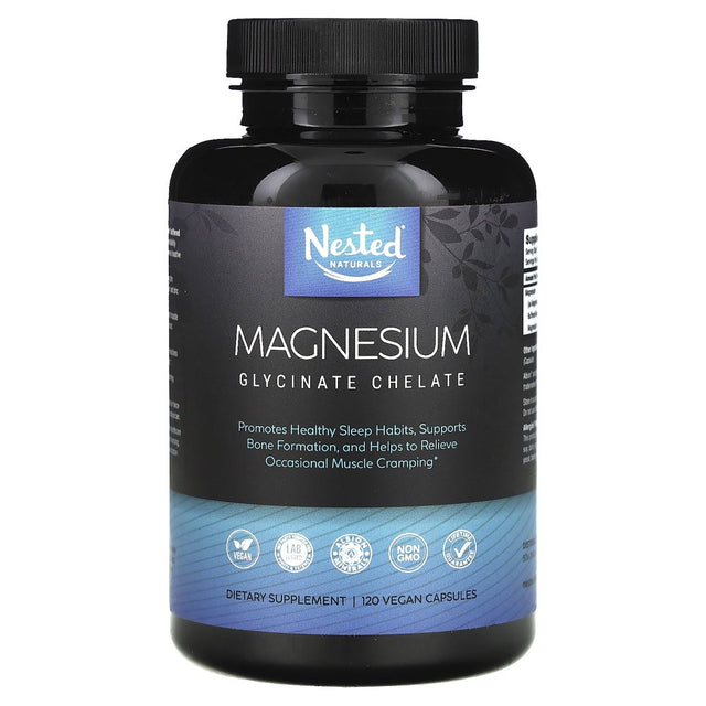 Nested Naturals Magnesium Glycinate 200 Mg