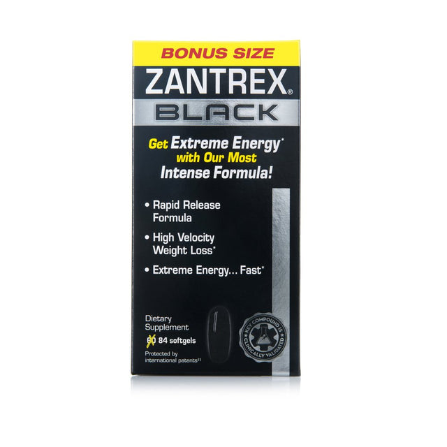 Zantrex Black Rapid Release Weight Loss Supplement, 84 Capsules