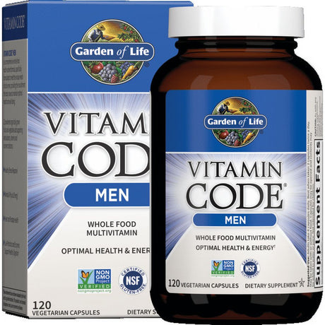 Garden of Life Vitamin Code Men'S Multi, 120 Capsules