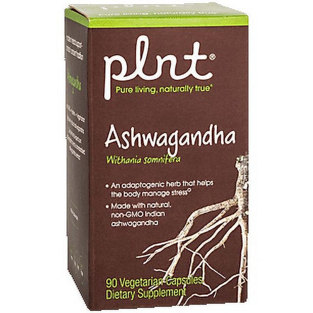 Plnt Ashwagandha - 380Mg per Serving (90 Veggie Capsules)