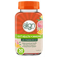 Align Probiotic Supplement, Gut Health + Immune Support Gummies, Vitamin C, Citrus, Unisex 50 Ct