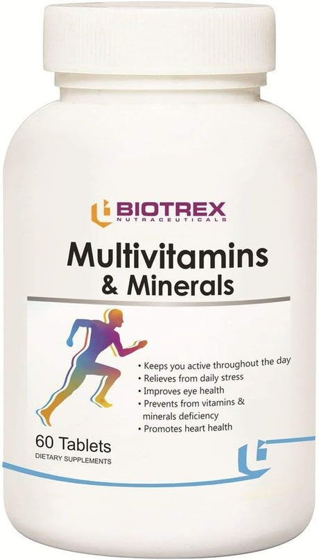 Biotrex Nutraceuticals Multivitamins and Minerals - 60 Tablets