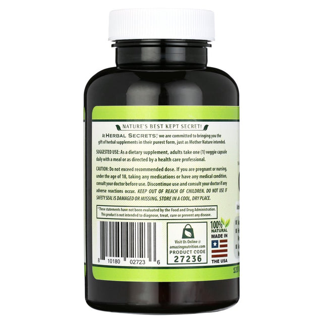 Herbal Secrets Quercetin 500 Mg 120 Vcaps