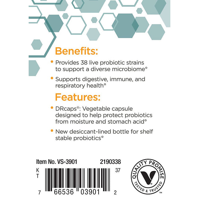 Probiotic - 75 Billion Cfus - Supports Digestive Health (30 Vegetable Capsules)