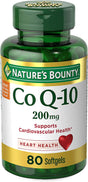 Coq10 by Nature'S Bounty, Dietary Supplement, Supports Heart Health, 200Mg, 80 Softgels