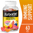 Airborne 750Mg Vitamin C Immune Support Gummies, Assorted Fruit Flavor, 63 Count