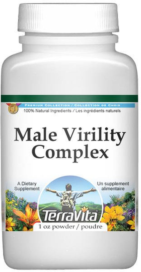 Male Virility Complex Powder - Muira Puama, Schizandra, Siberian Ginseng, Ginkgo Biloba (1 Oz, ZIN: 511973) - 2-Pack