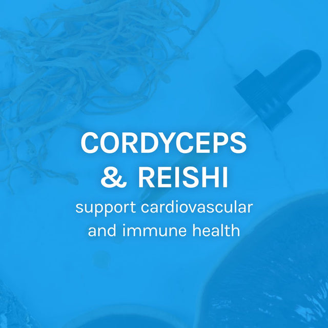 Host Defense, Cordychi Extract, Helps Reduce Stress and Fatigue, Mushroom Supplement with Cordyceps and Reishi, Plain, 2 Fl Oz