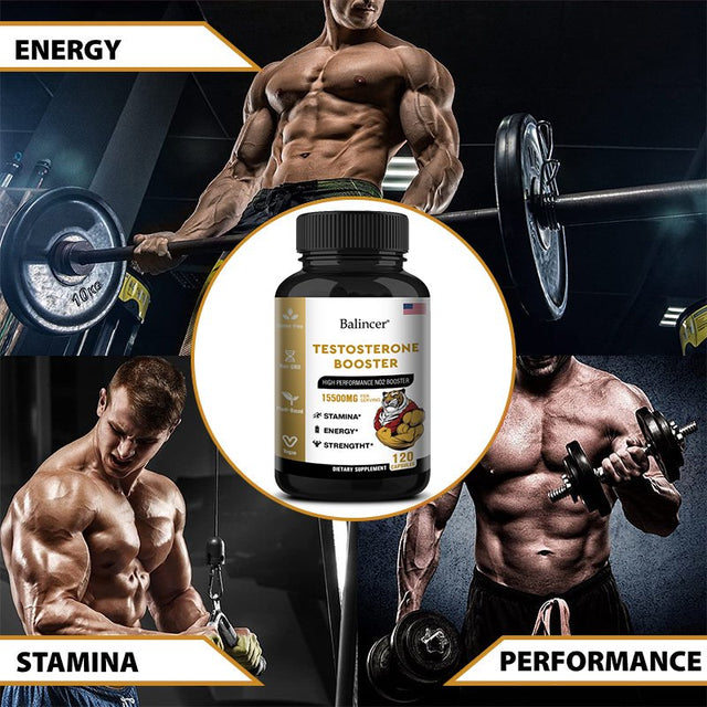 Balincer Testosterone Booster - Boost Endurance, Energy, Strength