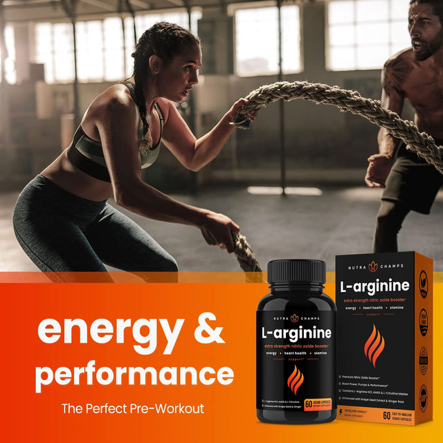 Nutrachamps Ginseng Gold Series and L-Arginine Bundle