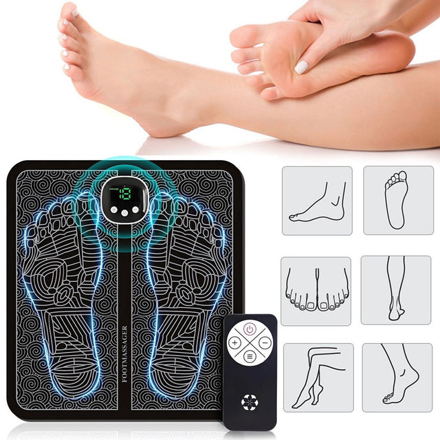 Kokovifyves Foot Massager for Neuropathy Feet, Whole Body Massager for Neuropathy, Foot Massager for Circulation and Pain Relief, for Those Who Stand and Work All Day