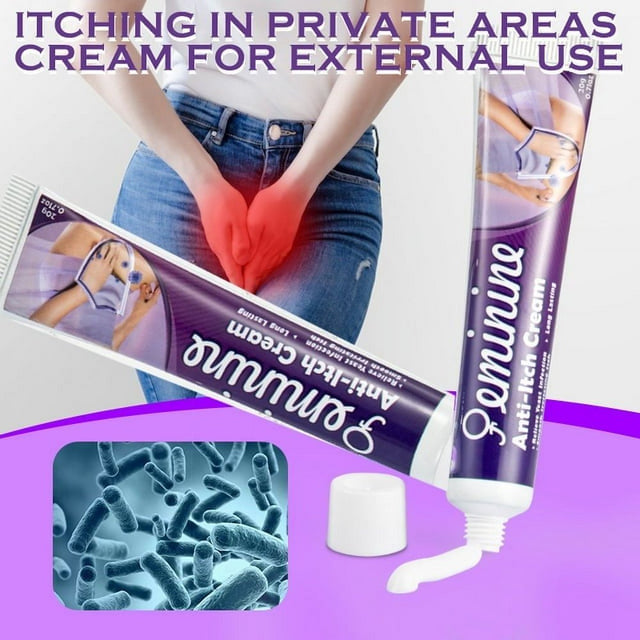 Private Areas anti Itch Cream for Women Private Vaginal Care Cream Antibacterial Itch Relieving Herbal Ointment New