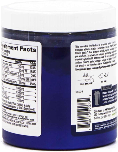 PERFORMANCE INSPIRED Nutrition - APEX Pre Workout Powder - Increase Energy & Endurance - Caffeine - Beta Alanine - All Natural - Vegan Formula - Strawberry Kiwi