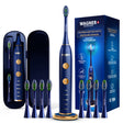 Wagner & Stern WHITEN+ Edition. Smart Electric Toothbrush with Pressure Sensor. 5 Brushing Modes and 3 Intensity Levels, 8 Dupont Bristles, Premium Travel Case